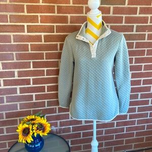 Quilted Sage Green Henley